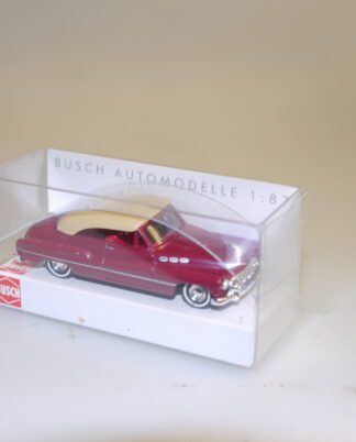 1:87 Busch 44701 Buick Cabrio dkl.rot, neuw./ovp