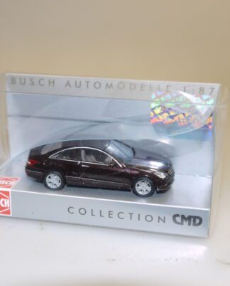 1:87 Busch CMD 41657 MB E-Klasse Coupé dkl.braun-met., neu
