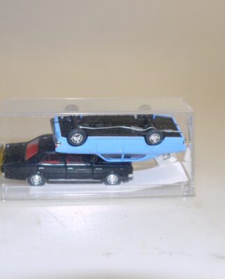 1:87 Busch 42000 2 Stück (!) Opel Rekord C blau/schwarz, neuw./ovp