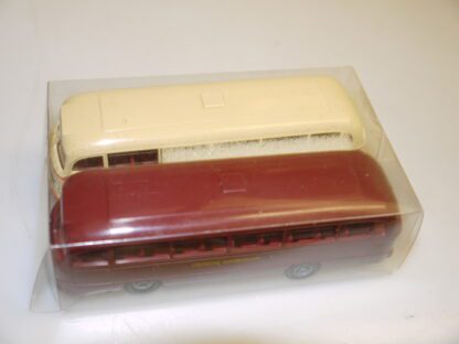 1:87 Brekina 2er-Set Omnibus MB O-321 Deutsche Bundesbahn/Rheinische BGS, neuw./ovp – Bild 2