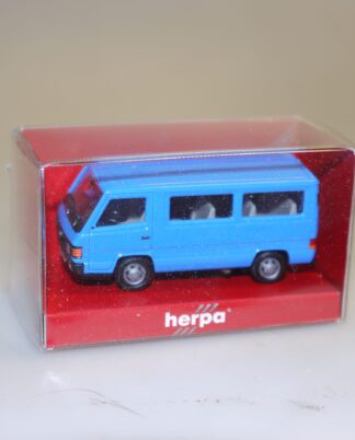 1:87 Herpa MB 100 D 4092/040921 Bus blau - neu!
