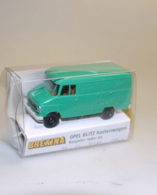 1:87 Brekina 35600 Opel Blitz Kasten grün, neuw./ovp