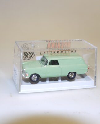 1:87 Brekina 20152 Opel Rekord P2 Lieferwagen resedagrün, neuw./ovp