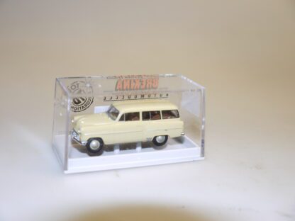 1:87 Brekina 20212 Opel Olympia Rekord Caravan weiß, neuw./ovp