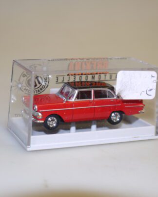1:87 Brekina 20107 Opel Rekord P2 rot/schwarz, neuw./ovp