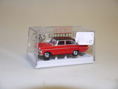 1:87 Brekina 20107 Opel Rekord P2 rot/schwarz, neuw./ovp