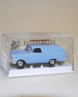 1:87 Brekina 20150 Opel Rekord P2 Lieferwagen blau/grau, neuw./ovp