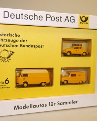 1:87 Brekina/Deutsche Post AG SERIE 6 'VOLKSWAGEN' - neuw./ovp