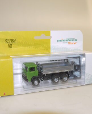 1:87 Roco Minitank 5368 Magirus-Deutz 310D Kipper grün, neuw./ovp