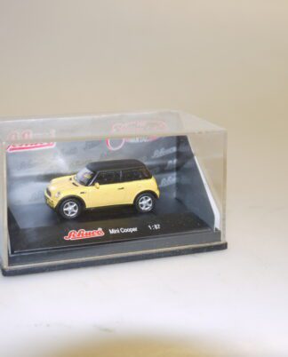 1:87 Schuco 21600 Mini Cooper gelb/schwarz, neuw./ovp