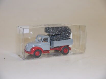 1:87 Brekina 42221 Magirus Mercur Zm grau, neuw./ovp