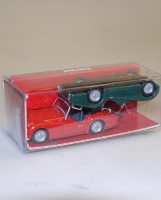1:87 Herpa 022316 2 Stück Triumph TR3 grün + rot, neuw./ovp