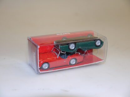 1:87 Herpa 022316 2 Stück Triumph TR3 grün + rot, neuw./ovp