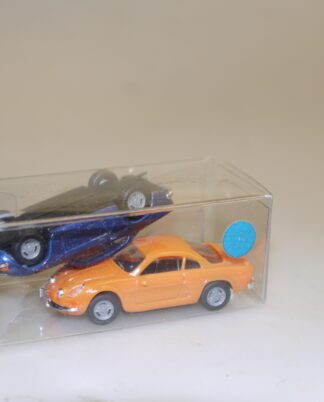 1:87 Herpa 022828 2 Stück Renault Alpine orange+blau, neuw./ovp