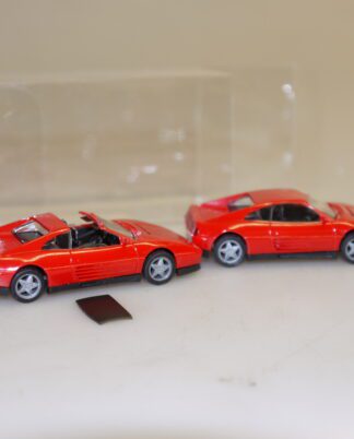 1:87 Herpa 025300 2 Stück Ferrari 348: Targa + geschlossen, neuw./ovp