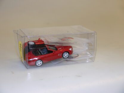 1:87 Herpa 034838 2 Stück MB SL Cabrio dkl.rot mit Dach, neuw./ovp