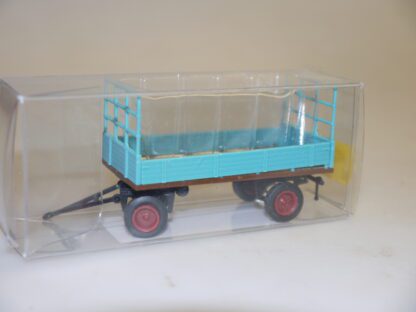 1:87 VK-Modelle 08700615 Stroh-Anhänger 2-achsig meergrün, neuw./ovp