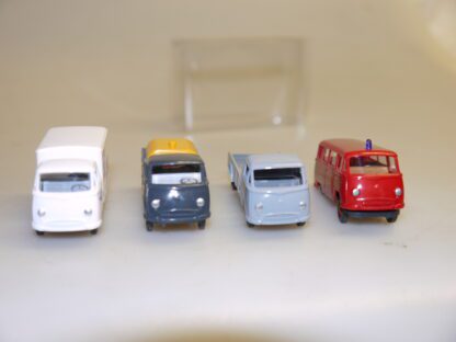 1:87 epoche 4 x Tempo Matador Langnese/Heizöl/Freiw.Fw/Pritsche grau, gebraucht/top in Fremd-Vp