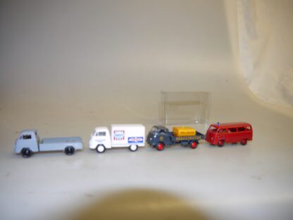 1:87 epoche 4 x Tempo Matador Langnese/Heizöl/Freiw.Fw/Pritsche grau, gebraucht/top in Fremd-Vp – Bild 3