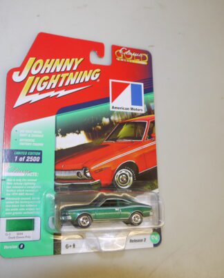 1:64 Johnny Lightning JLCG014 Classic Gold 1974 AMC Hornet grün-met., neuw./ovp