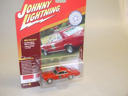 1:64 Johnny Lightning JLCG003 Classic Gold Blake Rainey's 1965 Pontiac GTO, neuw./ovp
