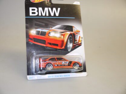1:64 Hot Wheels DJM82 BMW E 36 M3 Rennversion, neuw./ovp