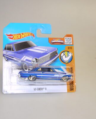 1:64 Hot Wheels DHP13 '63 Chevy II, neuw./ovp