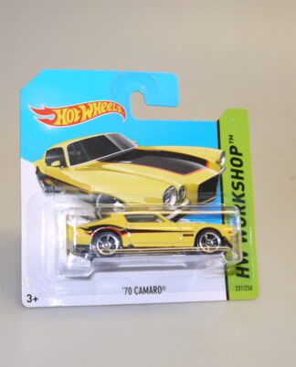 1:64 Hot Wheels BFV56 '70 Camaro gelb, neuw./ovp