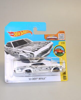 1:64 Hot Wheels DHR84 Art Cars '65 Chevy Impala, neuw./ovp