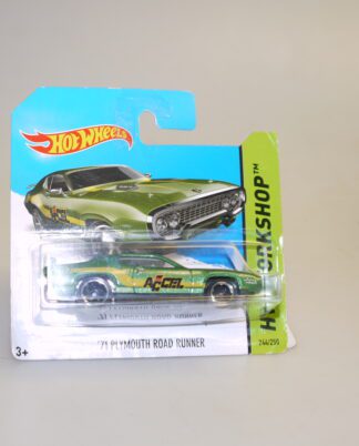 1:64 Hot Wheels BFF20 '71 Plymouth Road Runner, neuw./ovp