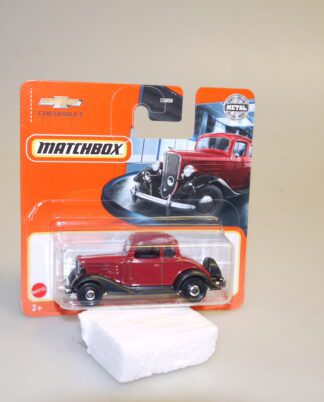 1:64 Matchbox GXM38 1934 Chevy Coupe dkl.rot, neuw./ovp