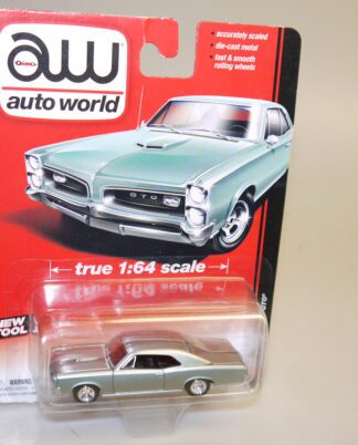 1:64 Auto World AW64001 1966 Pontiac GTO, neuw./ovp