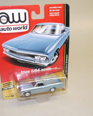 1:64 Auto World AW64031 1966 El Camino blau-met., neuw./ovp