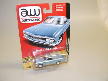 1:64 Auto World AW64031 1966 El Camino blau-met., neuw./ovp