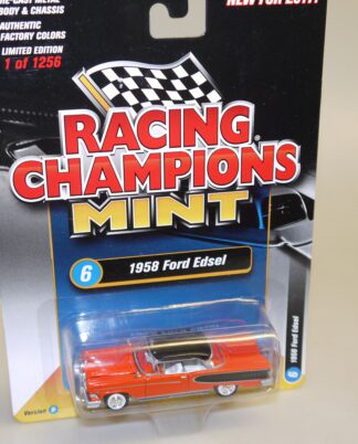1:64 RC004 Racing Champions 1958 Ford Edsel rot/schwarz, neuw./ovp