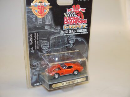 1:64 Racing Champions 98100 1969 Chevy Corvette orange-rot, neuw./ovp