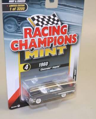 1:64 Racing Champions RC008 Chevrolet Impala schwarz, neuw./ovp