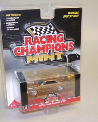 1:64 Racing Champions RC002 1965 Ford Galaxie gold-met. , neuw./ovp
