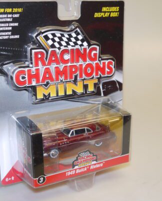 1:64 Racing Champions RC001 1949 Buick Riviera dkl.rot, neuw./ovp