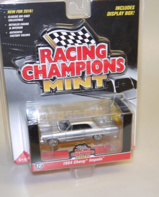 1:64 Racing Champions RC002 1964 Chevy Impala silber-met., neuw./ovp