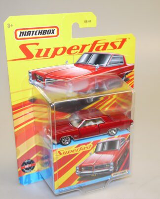 1:64 Matchbox GNY10 1964 Pontiac Grand Prix rot-met., neuw./ovp