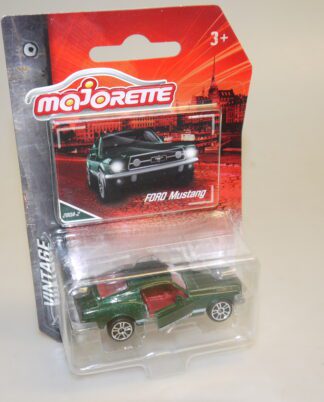 1:64 Majorette 290A-2 Ford Mustang grün-met., neuw./ovp