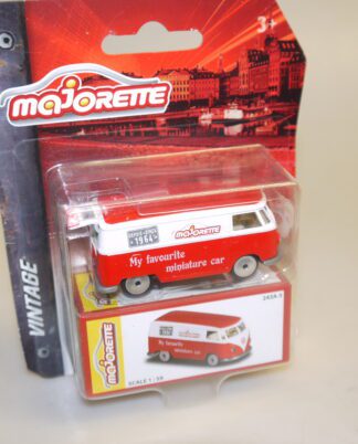 1:64 (1:59) Majorette 243A-3 VW T1 Kasten, neuw./ovp
