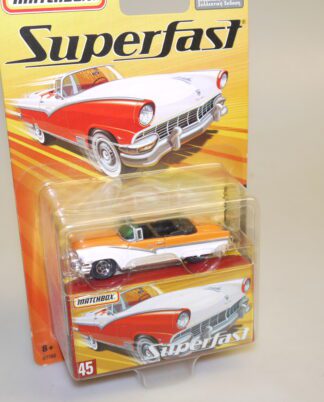 1:64 Matchbox H7760 1956 Ford Sunliner rot-weiß., neuw./ovp