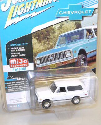 1:64 Johnny Lightning JLCP7001 1969 Chevy Blazer weiß, neuw./ovp