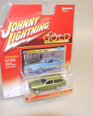 1:64 Johnny Lightning JLCG002/12 1972 Chevy Vega grün-met., neuw./ovp