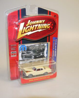 1:64 Johnny Lightning 50187 1962 Plymouth Belvedere weiß, neuw./ovp