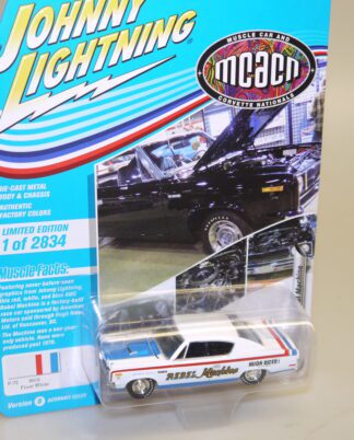 1:64 Johnny Lightning JLMC024 1970 AMC Rebel Machine, neuw./ovp