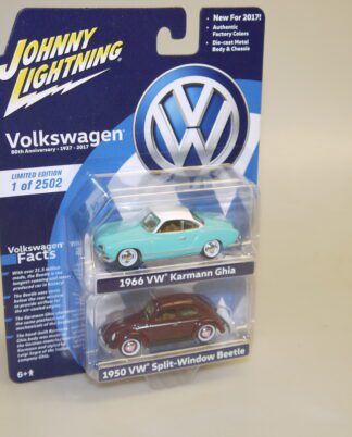 1:64 Johnny Lightning JLPK001 Brezelkäfer + Karmann Ghia, neuw./ovp