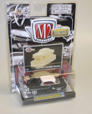 1:64 Castline M2 Machines 31500 1953 Ford Crestline Victoria schwarz, neuw./ovp